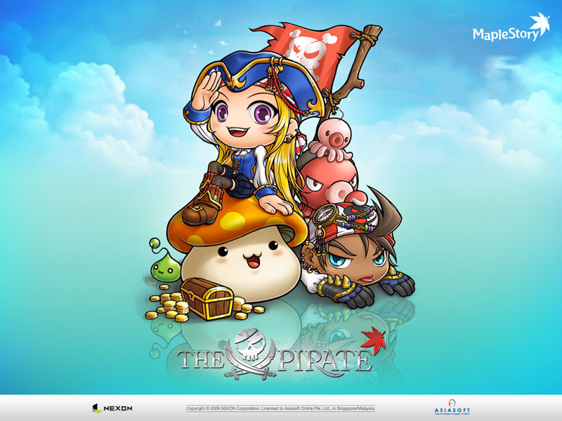 MapleStory Halloween and Pirate Wallpapers from MapleSEA.com ...